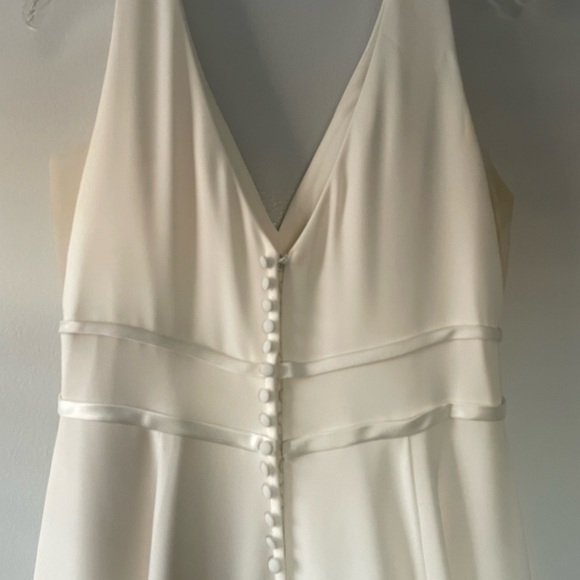 Wedding Dress- Maggie Soterro- size 14- white - Picture 4 of 6